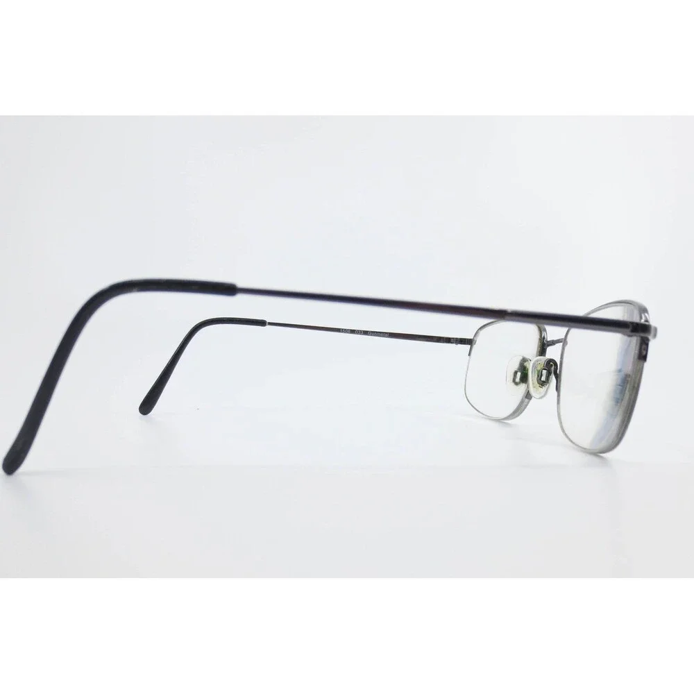Safilo 1506 033 Gunmetal Semi-Rimless Eyeglasses Frames 54-19 140 Mens Womens